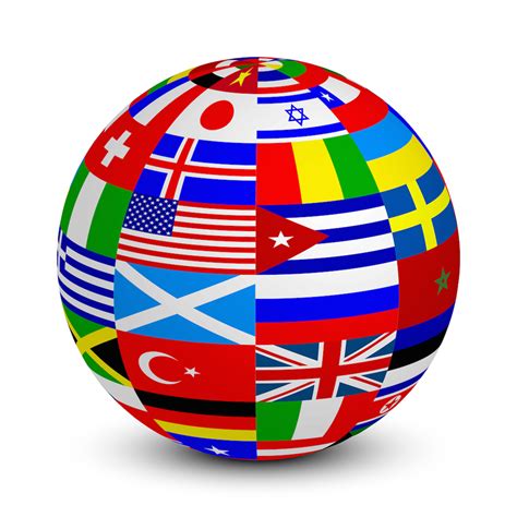 Globe With The Flags Ttc Wetranslate Ltd