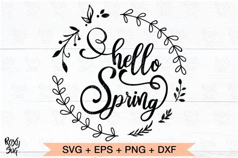 Spring svg Hello spring svg spring for cricut spring | Etsy | Hello spring, Spring clipart, Svg ...