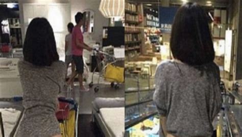 Photographs Of Half Naked Woman In Ikea Go Viral Sparking Debate