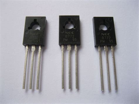 5 pcs Power Transistor NEC B772 2SB772 TO-126 PNP New | eBay