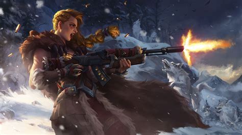 Paldins Strike Tyra Splash Art Paladin Tyra Paladins Paladins Wallpaper