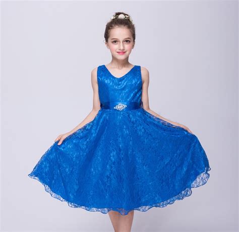 Girls Lace Dress Sweetheart Princess Evening Dress Party Dress