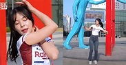 李多惠日前的熱舞影片被造型封印好身材，還被網友說撞臉高虹安。（翻攝自엠빅뉴스YouTube）