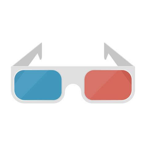 3d Glasses Isolated 1263577 Vector Art At Vecteezy
