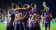 Plantilla FC Barcelona 2022/2023: jugadores, dorsales y entrenador ...