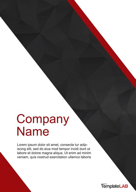 10 Create A Cover Page In Word Template Monster