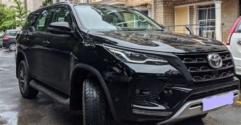 This Dechromed 2021 Toyota Fortuner Is A Beast