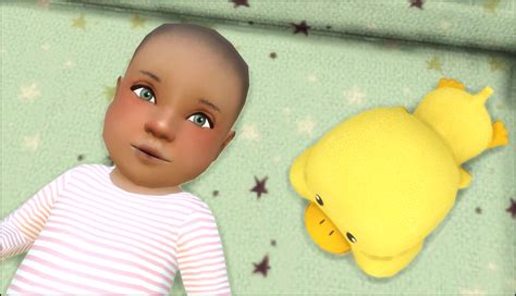 My Sims 4 Blog Little Lamb Default Skin And Build Your Own Baby Set By