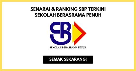 Ranking Sekolah Berasrama Penuh Sbp Terbaik Malaysia Spm
