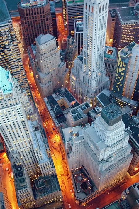 배경 화면 뉴욕 맨하탄 미국 밤 조명 고층 빌딩 1920x1200 Hd 그림 이미지
