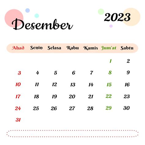 Kalender Indonesia Desember 2023 Desember 2023 Kalender 2023 Png Dan