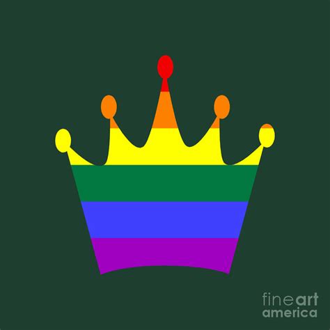 Rainbow Crown Digital Art By Frederick Holiday Fine Art America