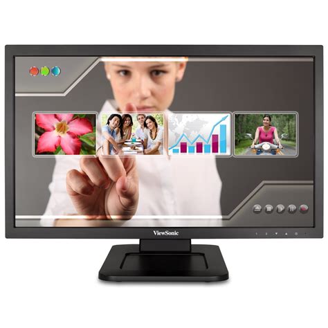 Viewsonic Td2220 22 1080p Dual Point Optical Touch Screen Monitor Dvi