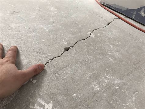 Fixing Cracks In Concrete Basement Floor Flooring Tips