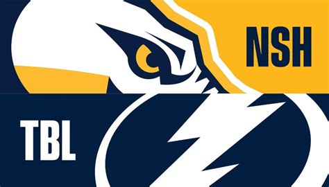 Tampa Bay Lightning Vs Nashville Predators Bridgestone Arena