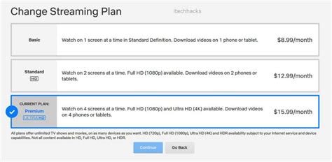 How To Modify Or Change Netflix Subscription Plan 2024