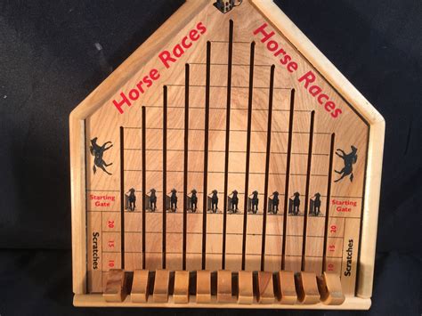 Horse club adventures is cantering onto the scene!. TWO VINTAGE HORSE GAMES INC. WOODEN HORSE RACES GAME BY RASCAL TOYS, MADE IN CANADA, AND LUCK