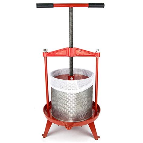 369 Gallon Heavy Duty Cross Beam Stainless Steel Fruit And Wine Press