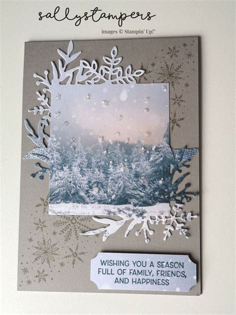 Feels Like Frost 3 Sallystampers Snowflake Cards Stampin Up