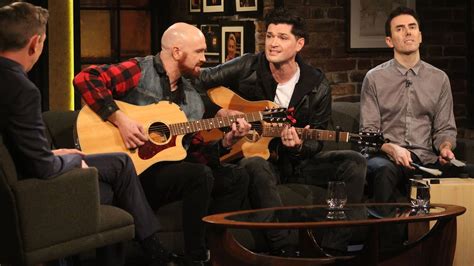 The Script Live Acoustic Performance Breakeven The Late Late