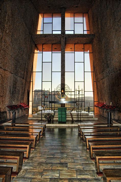 Chapel Of The Holy Cross Interior Photograph By Jon Berghoff