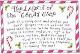 Coloring Candy Cane Poem Printable / The story of the Candy Cane ...