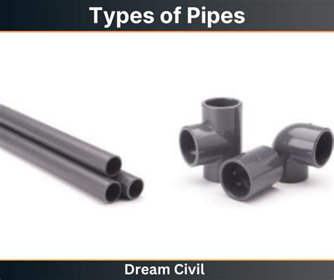 Types Of Pipes In Civil Engineering And Construction