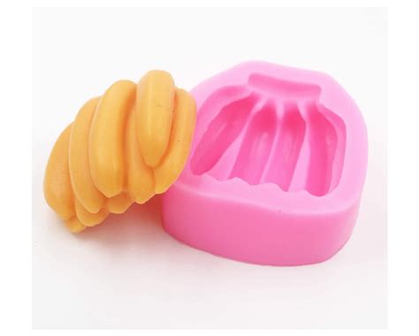 Banana Silicone Soap Molds Fruit Molds For Soap Candle Etsy