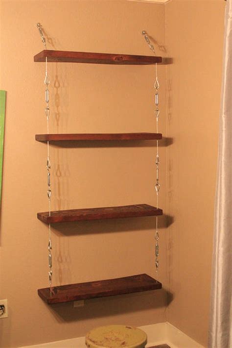 How To Build A Space Saving Hanging Shelf The Owner