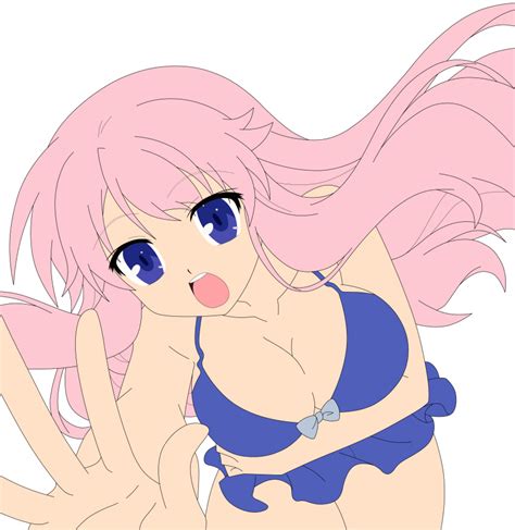 Rule 34 Baka To Test To Shoukanjuu Bikini Blue Eyes Breasts Highres Himeji Mizuki Long Hair