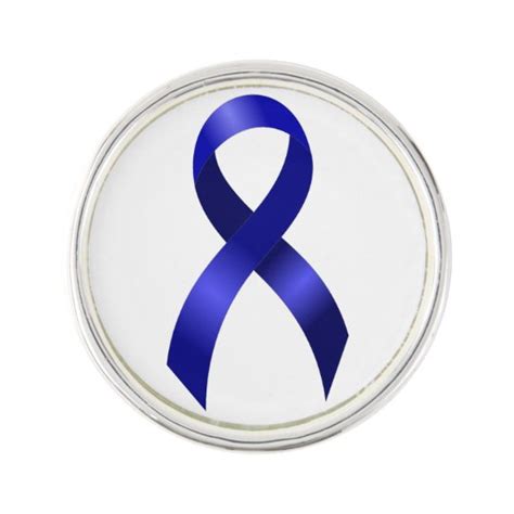 Colon Cancer Blue Ribbon Pin