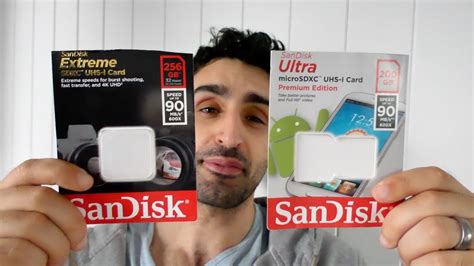 Sandisk Extreme Sdxc Vs Ultra Microsdxc Best Value Sd Card For 4k