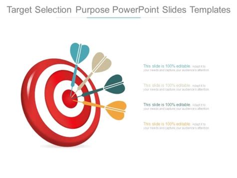 Target Selection Purpose Powerpoint Slides Templates Powerpoint Templates