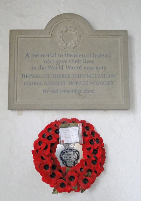 Irstead World War Two Memorial © Adrian S Pye Cc By Sa20 Geograph