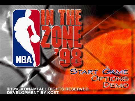 Nba In The Zone 98 Screenshots For Playstation Mobygames