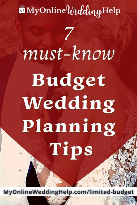 Top 7 Budget Wedding Planning Tips Wedding Planning Tips Budget