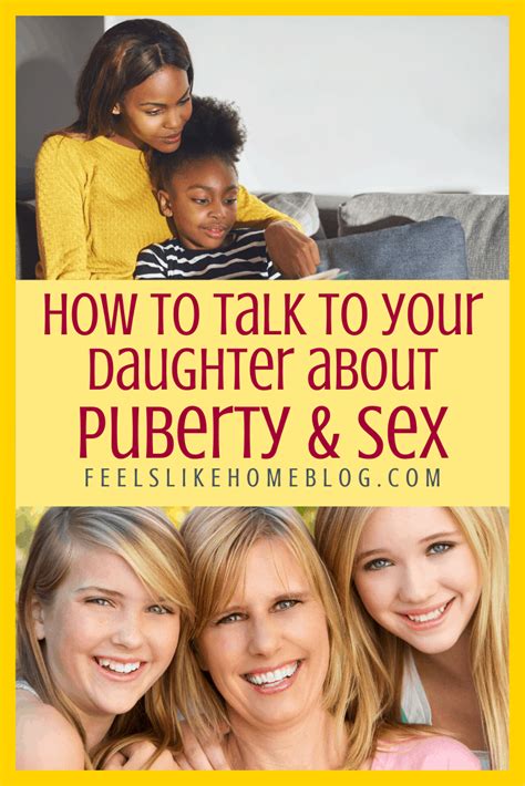 How To Talk To Your Daughter About Puberty And Sex Artofit