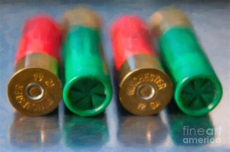 shotgun shells digital art by dale powell