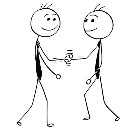 Stick Figures Talking Clip Art Illustrations Royalty Free Vector