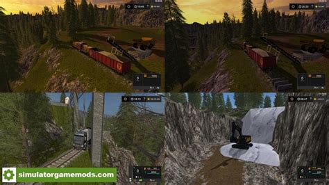 Fs17 Mining And Construction Economy Map V05 Simulator Games Mods
