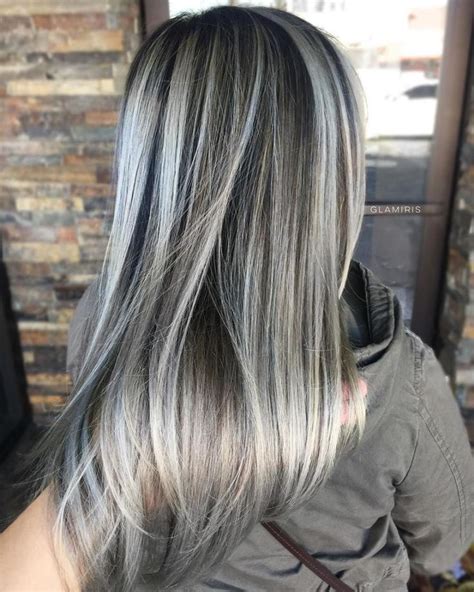 Shades Of Grey Silver And White Highlights For Eternal Youth