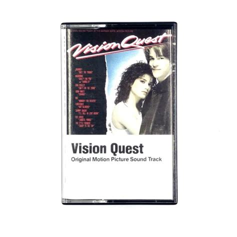 Vision Quest Soundtrack Cassette Tape 1985 Madonna Dio Journey Rare 14