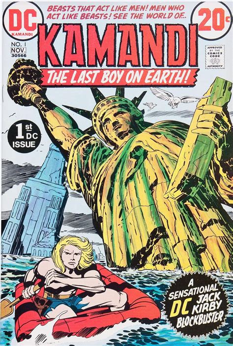 Capns Comics Kamandi By Jack Kirby