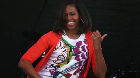 Michelle Obama S Uptown Funk Dance Cbbc Newsround