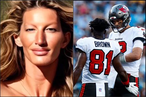 Antonio Brown Posts Topless Photo Of Tom Bradys Ex Wife Gisele