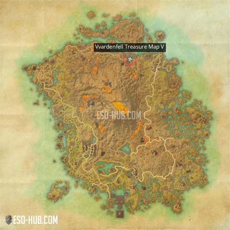 Vvardenfell Treasure Map V Eso Hub Elder Scrolls Online