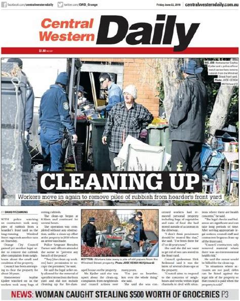 letter to the editor ‘disgust at front page story about ‘vulnerable woman central western