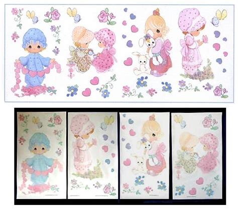Precious Moments Girls Hearts Of Love Wall Stickers Stickups Decals
