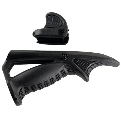 Rifle Tactical Ergonomic Forward Point Angled Fore Grip With Thumb Lock