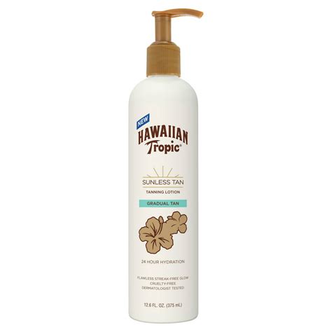 Hawaiian Tropic Gradual Sunless Tanning Lotion 126oz